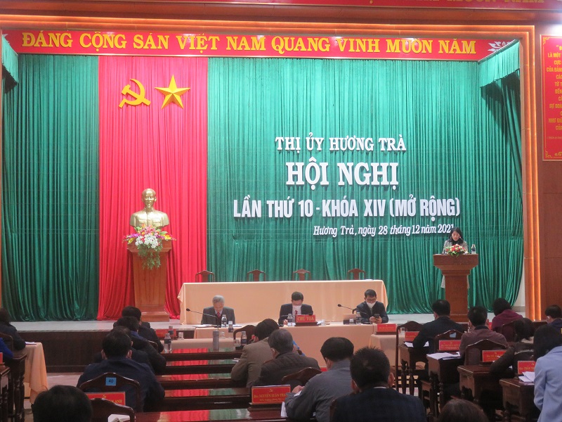 Kết quả công tác kiểm tra, giám sát, kỷ luật đảng  của Đảng bộ thị xã Hương Trà năm 2021